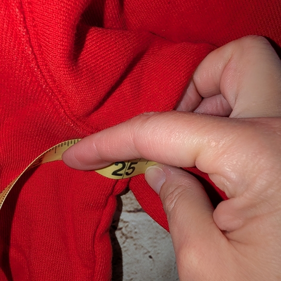 ♥️Adidas 1X Red Hoodie Women's Very good pre-owned condition Decal in perfect - Picture 5 of 6